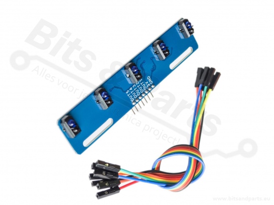 Infrarood/IR reflectie sensor (Lijnvolger) analoog TCRT5000